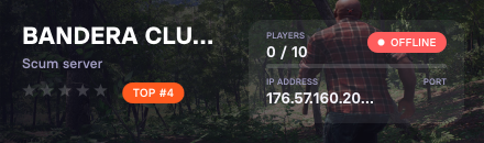 BANDERA CLUB UA [PVE / Survival / loot x1 / zombie x2]