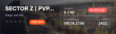 SECTOR Z | PVP | X3 LOOT | v 1.00