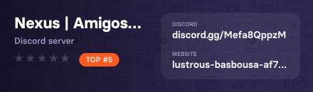 Nexus | Amigos • Conversar • Call • Amizade • Brasil • Comunidade • Roblox…