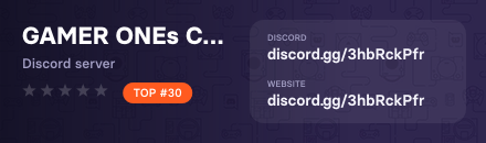 GAMER ONEs Comunity server 