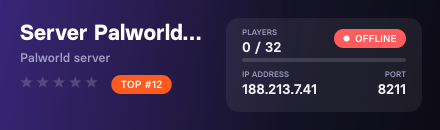 Server Palworld | Hostealo.es