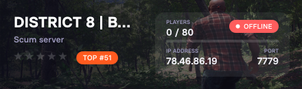 DISTRICT 8 | BOTSHOP | PVE PVP