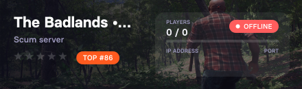 The Badlands • Botshop • PvP • Loot x3 • Skills x10