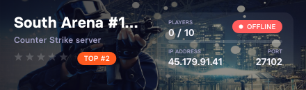 South Arena #1 | Competitive • Retake • Skins • Rank