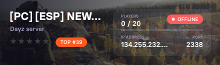 [PC] [ESP] NEWDAYZ BETA | 80% Vanilla | PvP | Trade & Comercio | Drops
