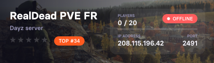 RealDead PVE FR