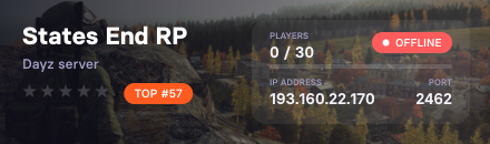 States End RP