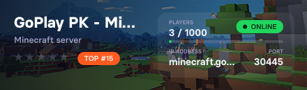 GoPlay PK - Minecraft Java