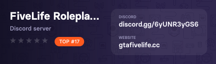 FiveLife Roleplay | Deutsches RP | Eigenes Framework | Whitelist