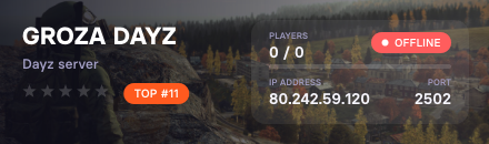GROZA DAYZ