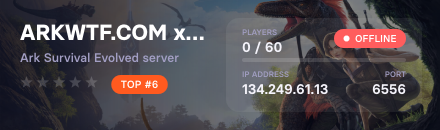 ARKWTF.COM x5[EPIC-STEAM]FJOR[SmallTribes]nowipe
