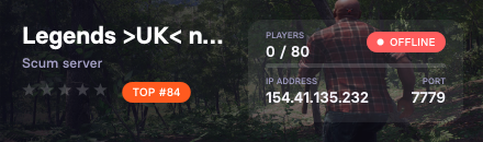 Legends >UK< no mech solo / duo