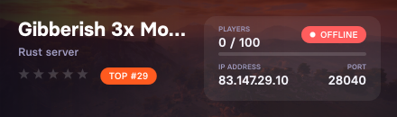 Gibberish 3x Mondays | SOLO/DUO/TRIO | No BP's
