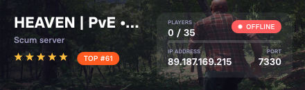 HEAVEN | PvE • Survival • EU