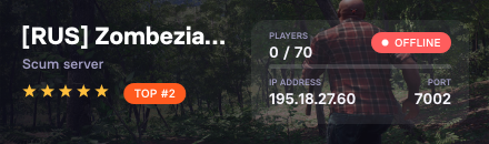 [RUS] Zombezia PVP Loot x2+Castom/No Robots/Skills x5