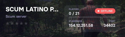 SCUM LATINO PUERTO RICO FULL PVE ESP