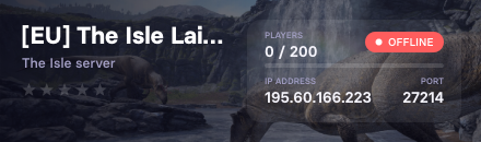 [EU] The Isle Lair - Easy Rules - 3x Growth - Web Panel