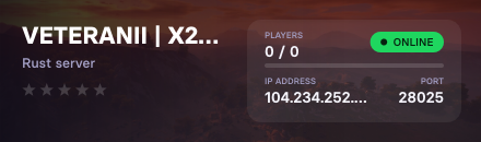 VETERANII | X2 | CLASSES | MAX 5 | EU
