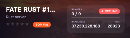 FATE RUST #1 NOLIMIT [X2|TP|KIT|EVENT]