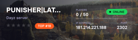 PUNISHER|LATAM|PVE|BOTS|HELIS|MISIONES|