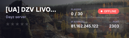 [UA] DZV LIVONIA+ | PVE | 