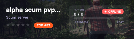 alpha scum pvp pve server