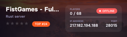 FistGames - Full PVE 