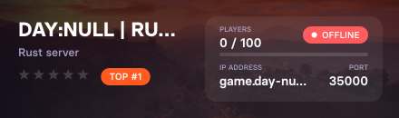 DAY:NULL | RU 2X | SOLO / DUO / TRIO