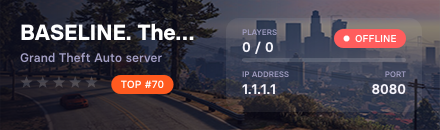 BASELINE. The Minimum. Reinvented. | Deutscher FiveM Hardcore RP Server