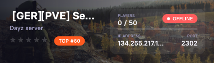  [GER][PVE] SenfBude | Cherno | Helis | Cars | 25K