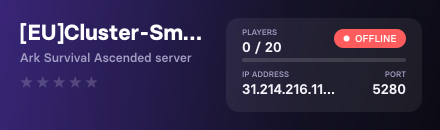 [EU]Cluster-Smalltribes-x5.1-NoWipe-2173