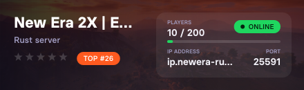 New Era 2X | EU/HU | Solo/Duo/Trio/Quad|2X JUST WIPE