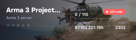 Arma 3 Project Life - www.arma3projectlife.ru