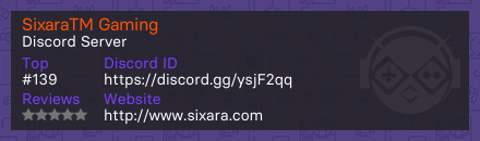 SixaraTM Gaming