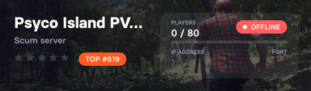 Psyco Island PVP - x3Loot/Skills-No Mech-No Raid