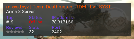 mixxed.xyz | Team Deathmatch | TDM | LVL SYSTEM | JOIN NOW!