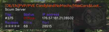 [DE/EN]PVP/PVE Candyland:NoMechs/MaxCars&Loot/Wipe13.03