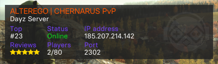 ALTEREGO | CHERNARUS PvP