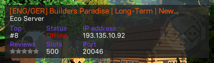 [ENG/GER] Builders Paradise | Long-Term | Newbies welcome!