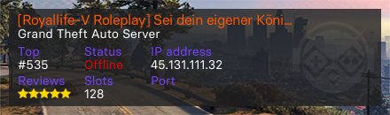 [Royallife-V Roleplay] Sei dein eigener König im Roleplay