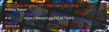 ERLC | Los Angeles RP | German | DC Only