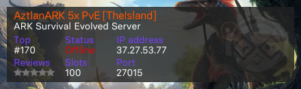 AztlanARK 5x PvE [TheIsland]