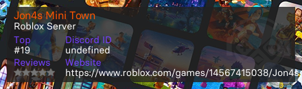 Jon4s Mini Town