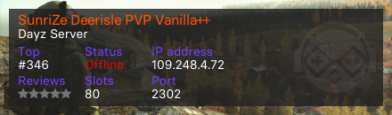 SunriZe Deerisle PVP Vanilla++