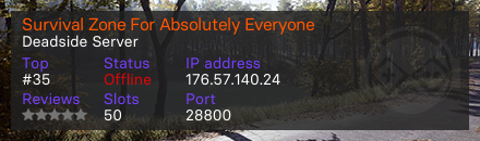 Survival Zone For Absolutely Everyone