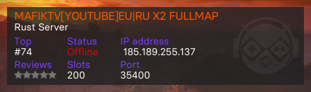 MAFIKTV[YOUTUBE]EU|RU X2 FULLMAP