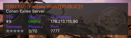 !![RU/EU]-[Fantasy World][PUBLIC]!!!