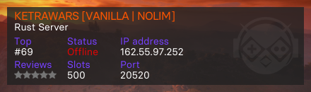 KETRAWARS [VANILLA | NOLIM] 