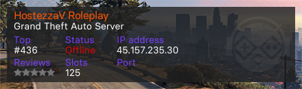 HostezzaV Roleplay