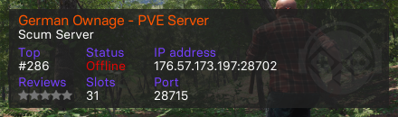German Ownage - PVE Server